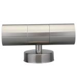 Double Side Round External LED Wall Lights , Full Stainless Steel Garden Lights