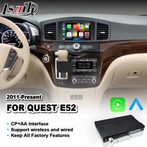 Wholesale Android Auto CP AA Video Carplay Interface for 2011-2022 Nissan Quest E52 from china suppliers
