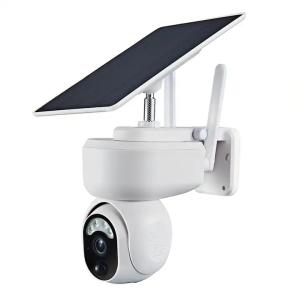 Wholesale 1080P 4G PTZ Security Solar Panel Battery Camera Outdoor Solar Powered PTZ Camera from china suppliers