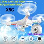 X5C 2.4GHz 4CH 6-Axis GYRO RC Quadcopter Drone Toy 2MP Fly Camera Recorder 360°