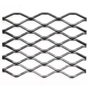 Wholesale Heavy Duty Steel Grill Expanded Metal Sheet , Diamond Metal Mesh In Silver from china suppliers