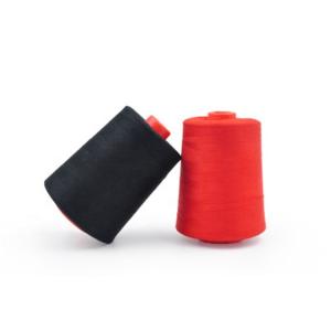 Wholesale Black Aramid Fire Retardant Sewing Thread 100% Polyester Protective Clothing from china suppliers