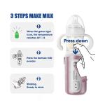 240Ml wholesale customized glass baby milk feeding bottles with warmer sleeves