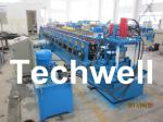 Hydraulic Cutting 14 Station C Shape Purlin Roll Forming Machine With Post -