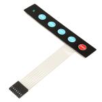 Custom-Made 3M Adhesive Waterproof Touch Screen Keypads / Keyboards Membrane