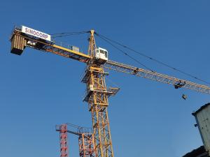 Wholesale Self Climbing Construction Machinery 10Tons Hammerhead Tower Crane 6515 from china suppliers