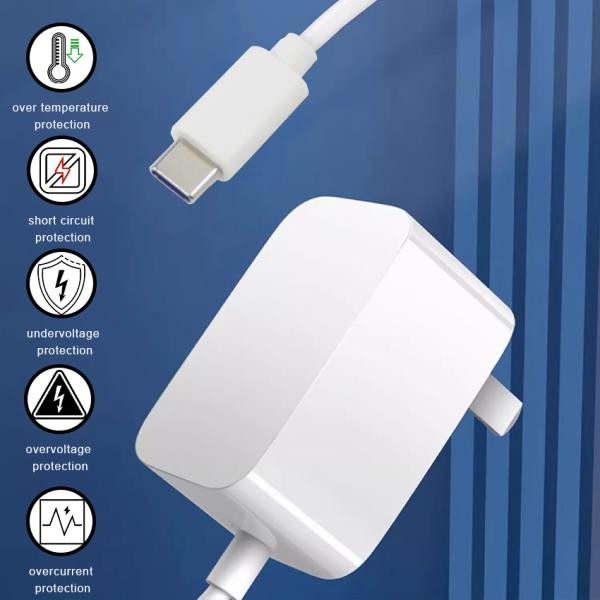 20W 30W USB-C Fast Charger US Plug Power Adapter