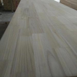 Wholesale 2000mm/2440mm/2500mm/3050mm/3660mm Length Paulownia Straight Panel Finger Joint Board from china suppliers