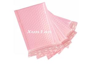 Wholesale Lightweight Pink Metallic Bubble Mailers Shipping Packaging Bubble Wrap Mailing Envelopes from china suppliers