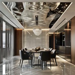 Wholesale Silver Gold Stainless Steel Perforated Metal Sheet External Wall Panel Aluminum Composite Panels from china suppliers
