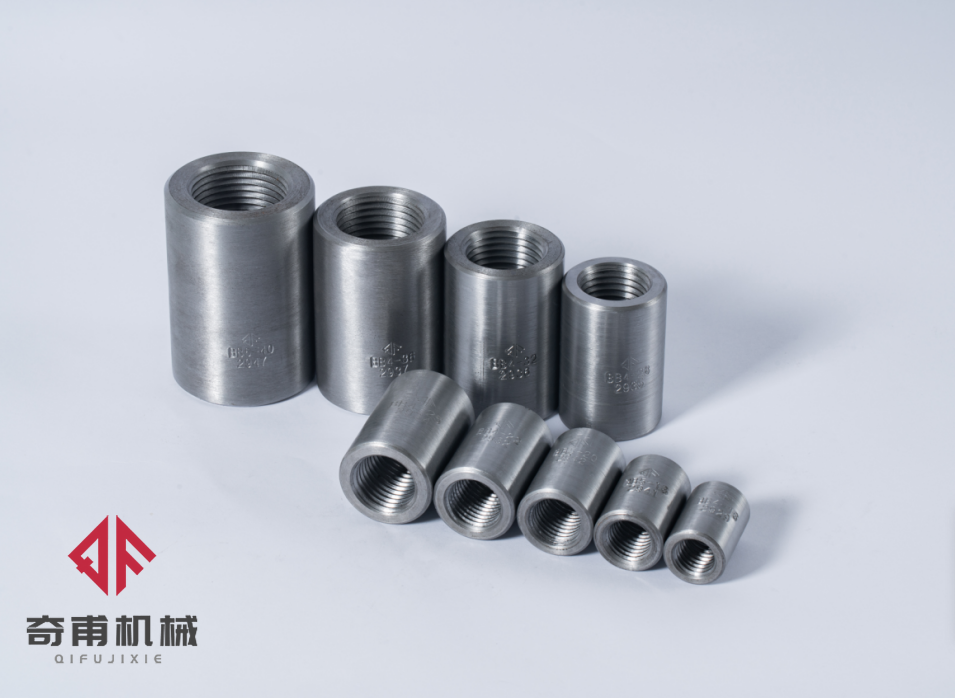 Carbon Steel M16 - M40 Mechanical Rebar Couplers Connecting Sleeve