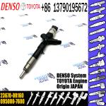 Fuel Injector 095000-7630 23670-0R170 095000-7600 23670-0R160 For Toyota diesel