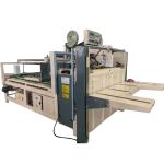 4KW 380V Single Piece Semi Auto Folder Gluer Machine For Carton Box