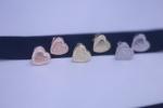 Hypoallergenic Silver 925 Sterling Earrings Stud Jewellery Heart Stud Customized
