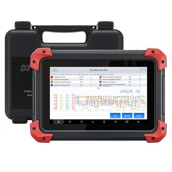 XTOOL D7 OBD2 Car Diagnostic Tools Bi-directional Automotive Scanner 3-Year Free