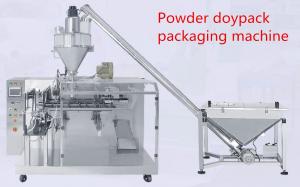 China Flour Powder Doypack Packaging Machine Corn Powder Zip Lock Pouch Packing Machine on sale