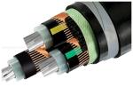 High Voltage Armoured Electrical Cable Three-Core XLPE Insulation Copper Wire
