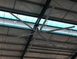 Workshop Pole Mounted HVLS Fan