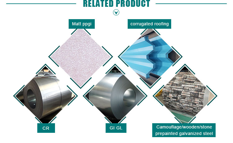 PPGI Color Coated Galvanized Sheet / Coil For Decoration