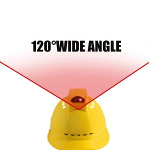 China GPS WIFI Yellow Color ABS Hard Hats Helmet Construction Camera For Industry Engineering on sale