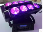 Single White Or 4 In 1 RGBW 8 Eyes Beam Spider LED Moving Head Light DMX Stage