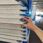 Polyurethane Freezer Room Panels PU Insulated Cold Room Sandwich Panel For Cold