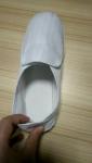 Cleanroom White breathable PVC sole anti slip antistatic working leather shoe