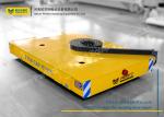 Armored Line Powered Workshop Rail Transfer Cart / Industrial Material Handling