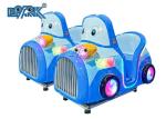 Kiddie Ride Blue Car Arcade Game Machine Coin Operated 180W