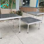 Wedding Four Legged Aluminum Stage Platform With Different Height