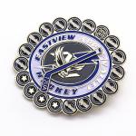 Customized Size Sports Trading Pins / Enamel Lapel Pin Badge For Souvenir