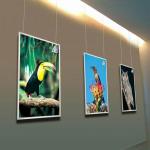 factory price advertising led light box/ crystal led light box/ super slim led