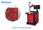 Win XP 10mm Aperture Plastic Laser Marking Machine For Leather