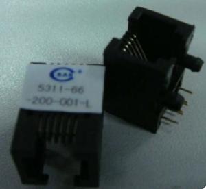Wholesale Plastic Rj45 Modular Connector Single Port Without Leds For Cat5 / Cat6 Cable from china suppliers