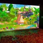All In One Smashing Balls Projector Interactive Wall For Kids Game