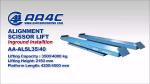 AA4C 3.5T inground Alignment Scissor car Lift AA-ALSL35