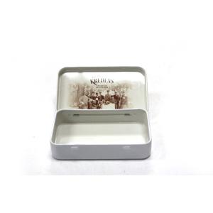 Wholesale custom small metal rectangular tins from china suppliers