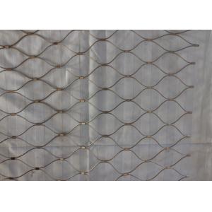 Wholesale 17mm*17mm Aviary Rope Netting 7*19 Stainless Steel Cable Mesh from china suppliers