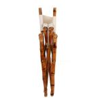 Outdoor Bamboo Wooden Director Chair Foldable Function for Beach Camping Bamboo
