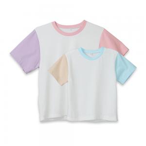 China Colorblock 100% Cotton Regular Fit Short Sleeve T Shirt on sale