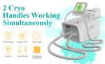 China best sale fat freezing slimming 2 heads simultaneous working nubway