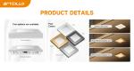 250lm Brightness LED Cabinet Spotlight 20mm Dia. Cutout Size for Your Cabinet