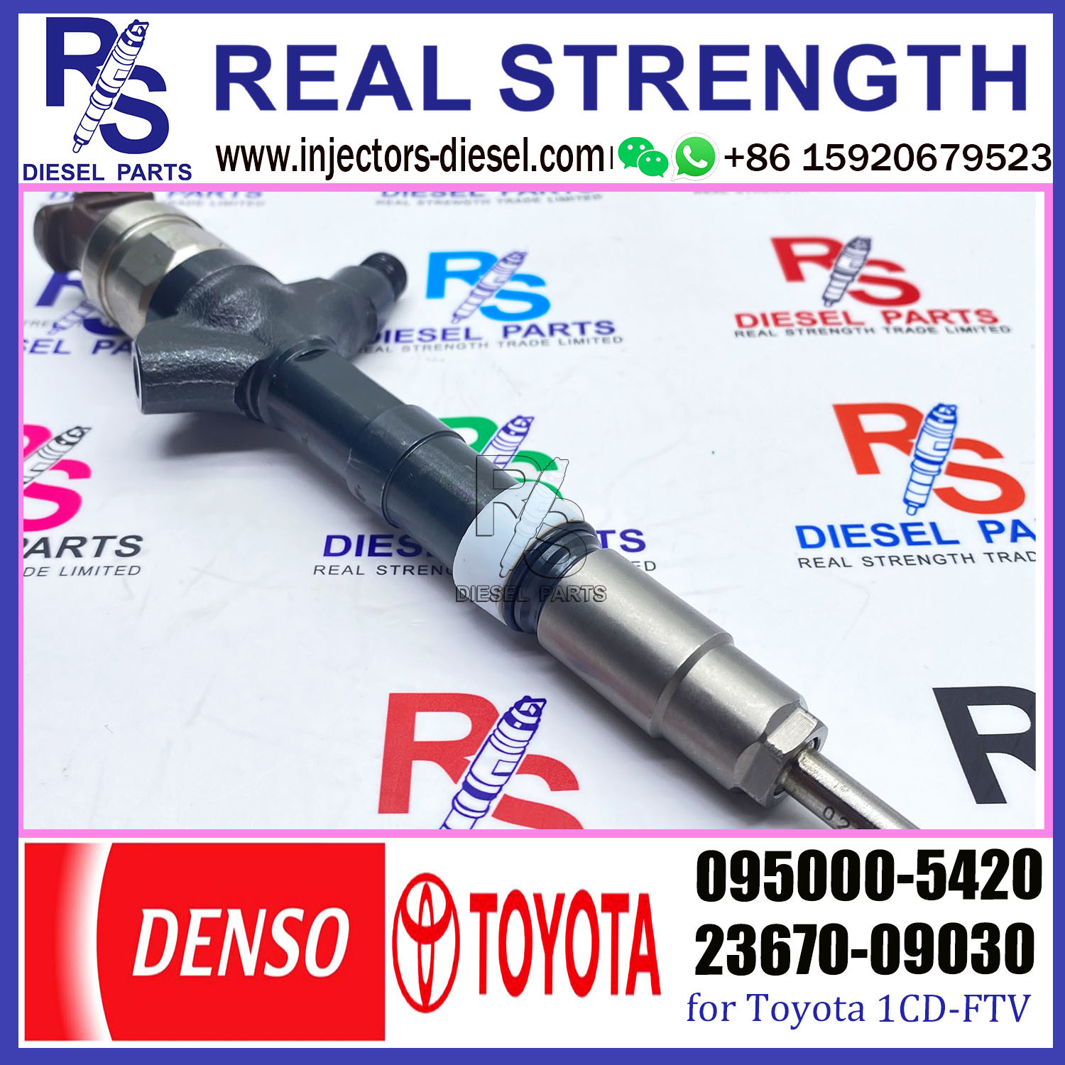 diesel fuel injector 095000-5420 095000-5250 common rail injector 23670-09030 23670-30070