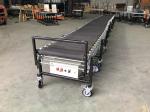 Flexible Rubber Coated Powered Roller Conveyor for transport bags