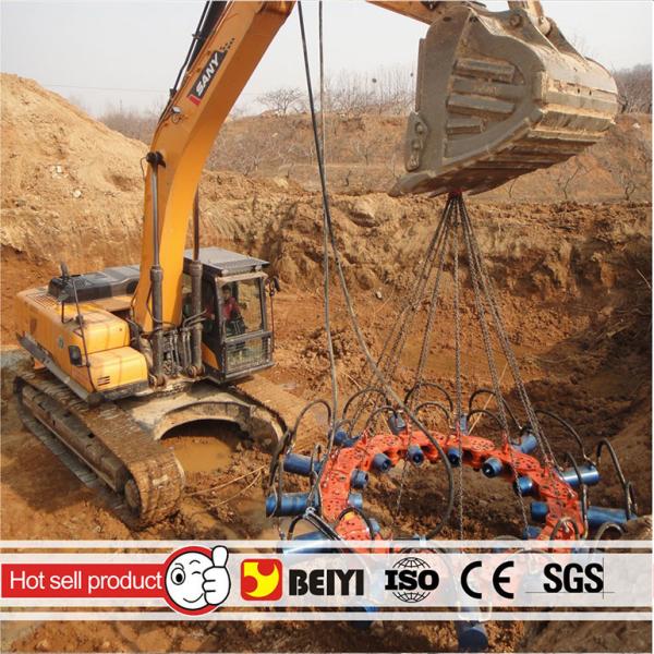 BEIYI new type hydraulic concrete pile cutter cropper HOT sale hydraulic pile