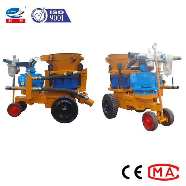 Air Driven Portable Shotcrete Machine Convenient Operation Stable Performance