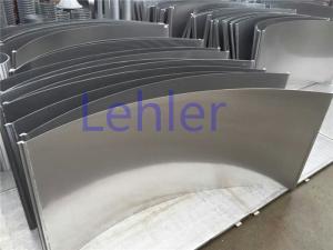 Wholesale 120 Degree Sieve Bend Screen 585 / 710 / 825mm Non - Clogging Construction from china suppliers