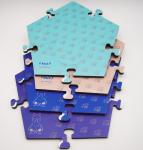 Rubber Base Dog Viable Button Pad No Slip Pet Pad Pet Training Pad