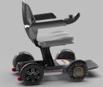 Aluminum Alloy Remote Control Electric Wheelchair Lithium Battery Lift Standing