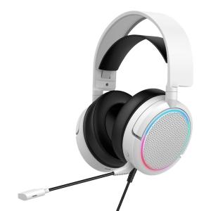 Wholesale 2.2m Cord Wired Gaming Headset With Surround Sound LED Light Noise Cancelling Microphone from china suppliers